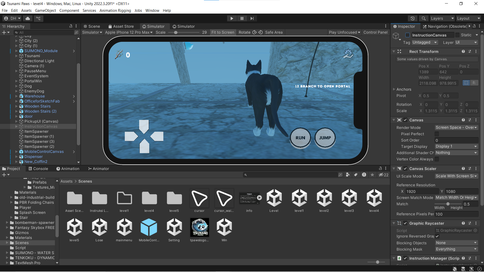 Developing a Mobile Version of Tsunami Paws